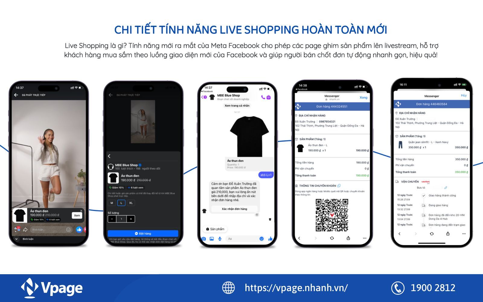 Chi tiết tính năng Facebook Live Shopping